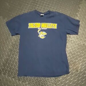 Gildan Kids Navy Toledo Walleye T-Shirt